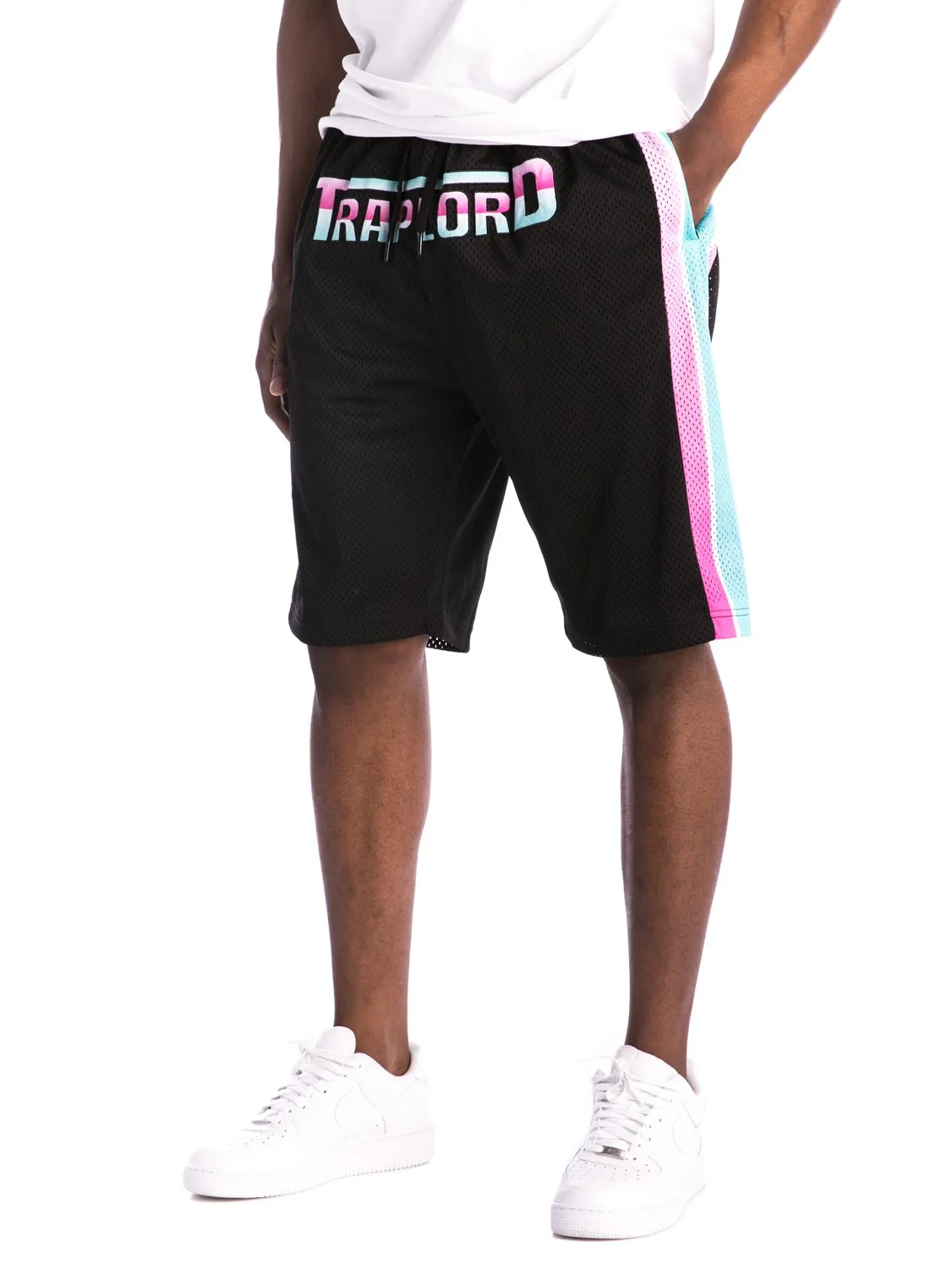 TRAP LORD RETRO BASKETBALL SHORTS