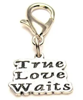 True Love Waits Zipper Pull