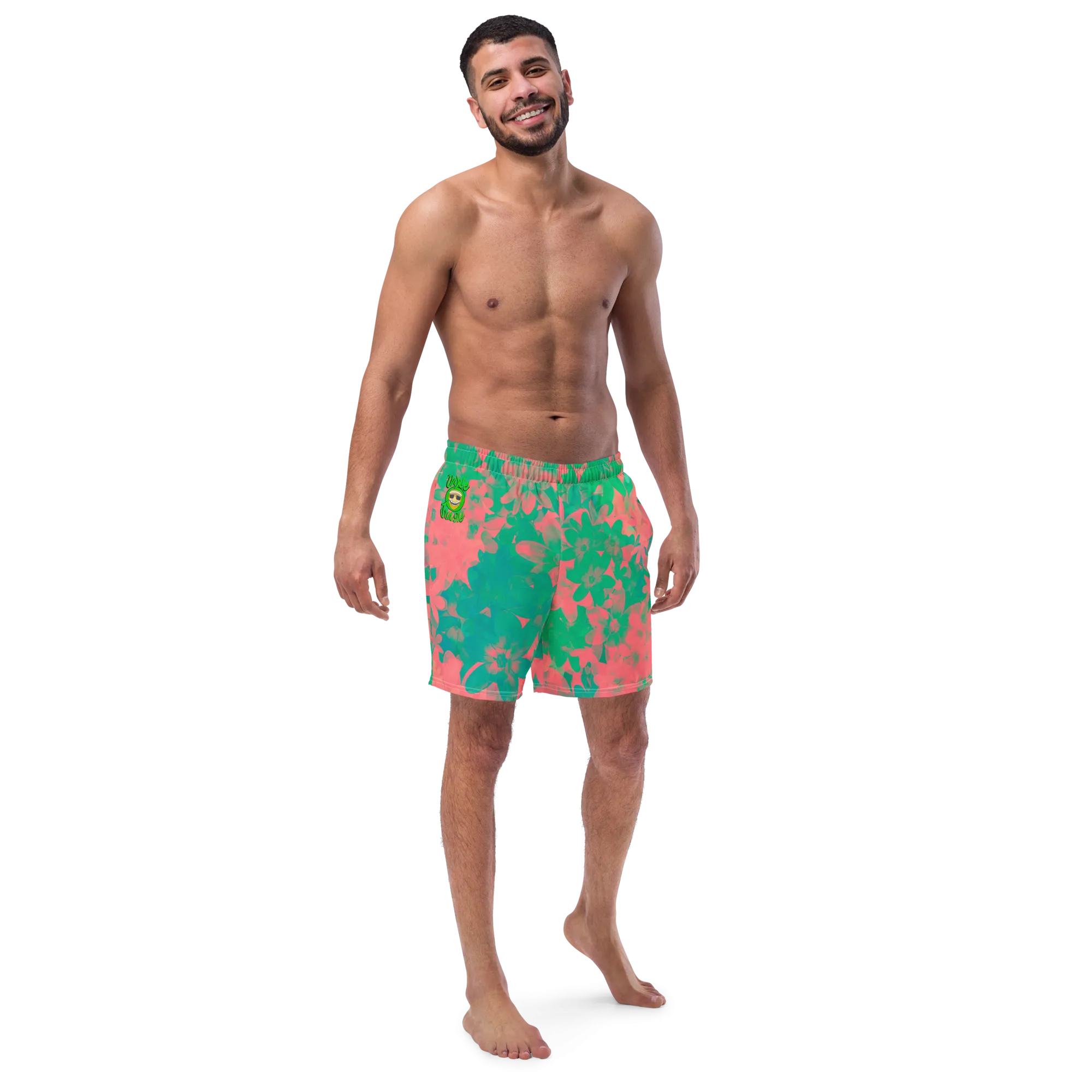 Unkle Jungle Island Swimsuit (Grn/Pnk)