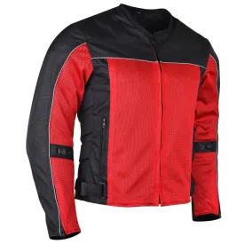 VL1626 Advanced Velocity 3-Season Mesh/Textile CE Armor Motorcycle Jacket