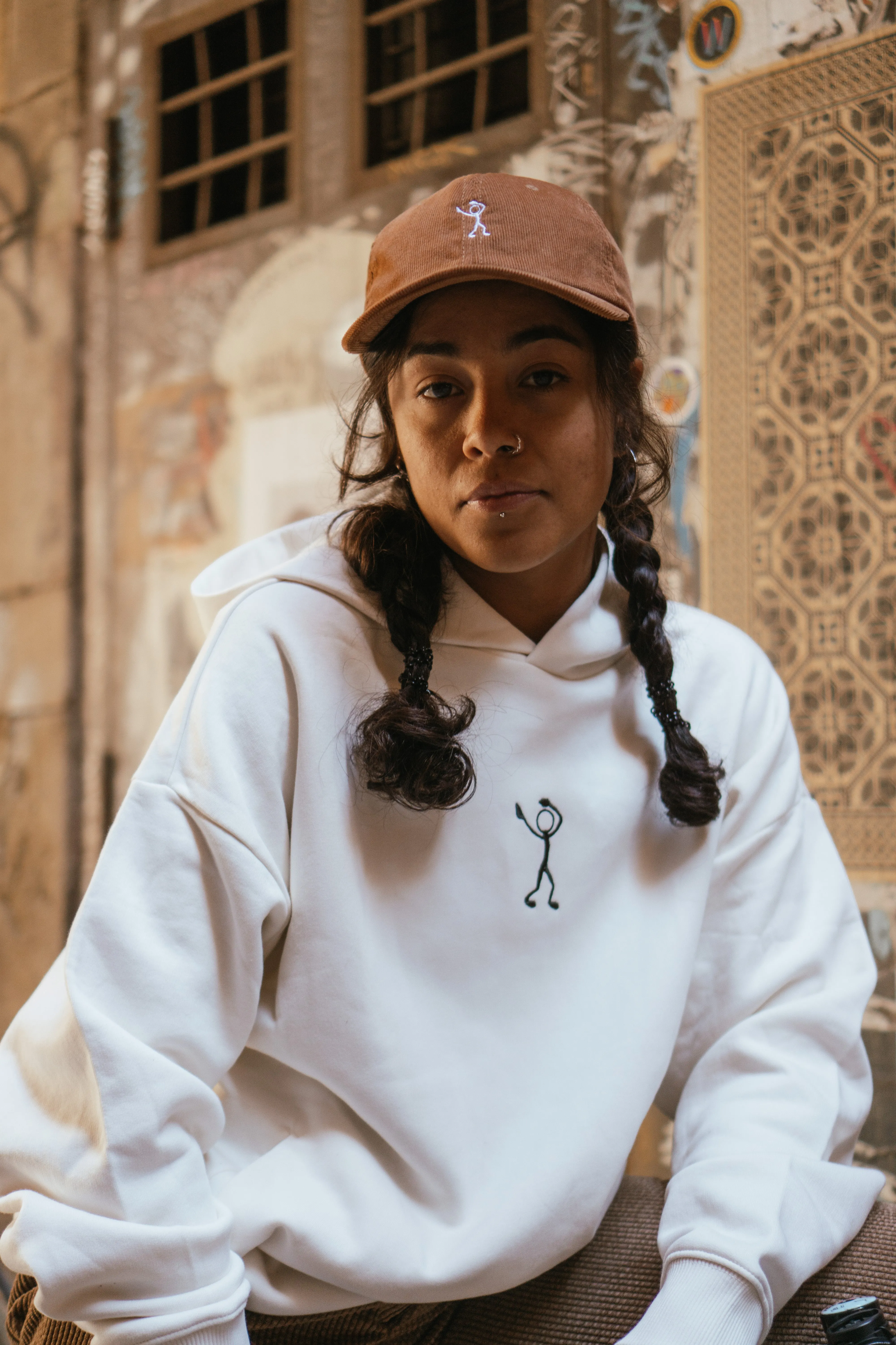 Women's White OG Hoodie