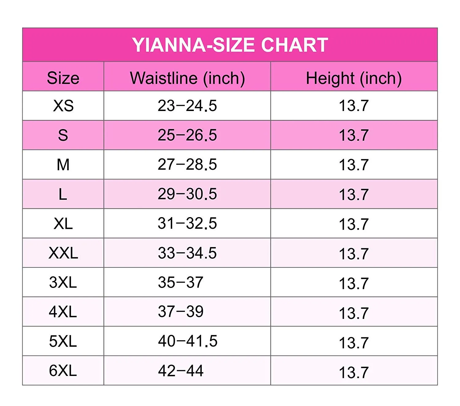 YIANNA Women Latex Long Torso Waist Trainer Sports Girdle 17 Steel Bones 3 Row Hooks