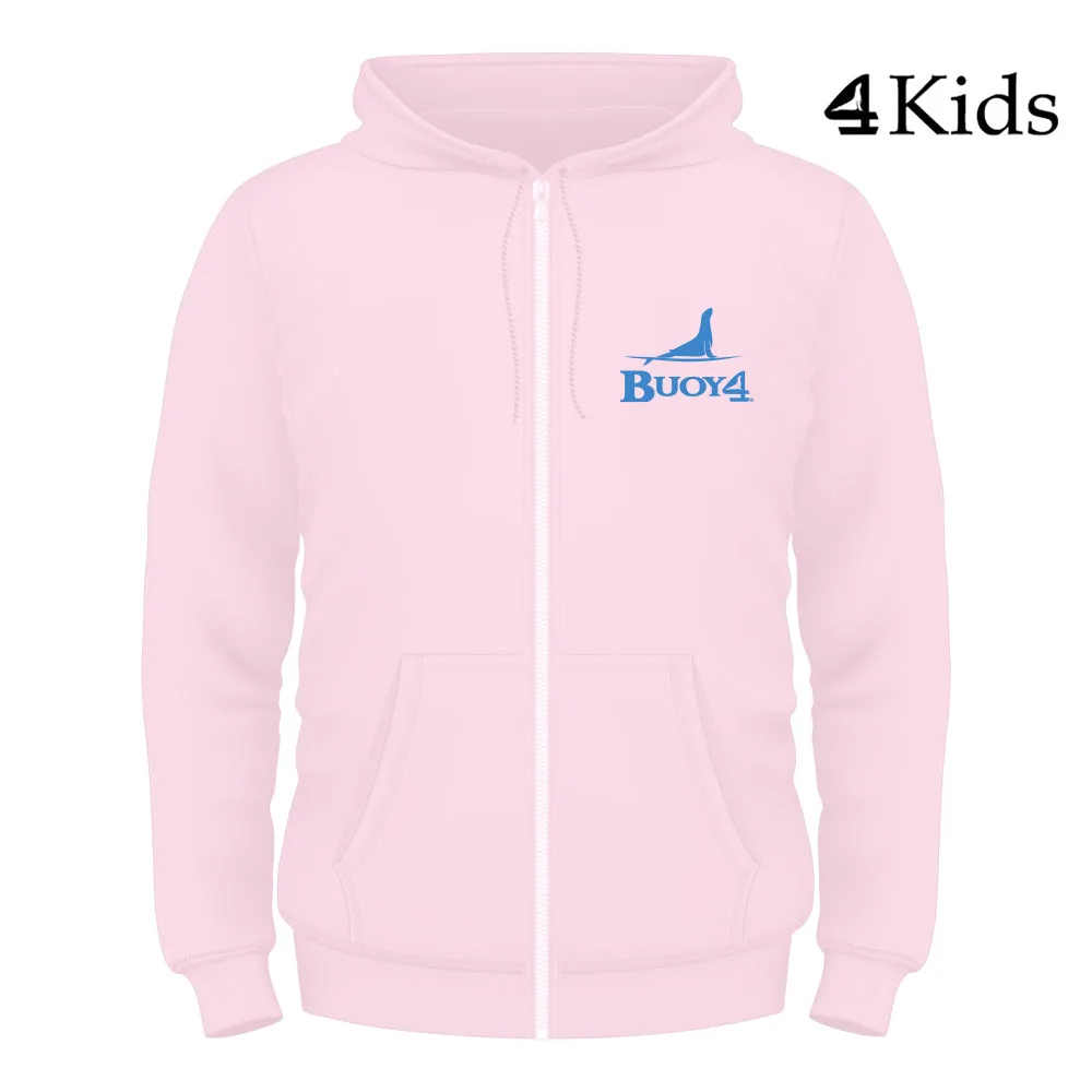 Youth Pink We Choose The Water  Full Zip